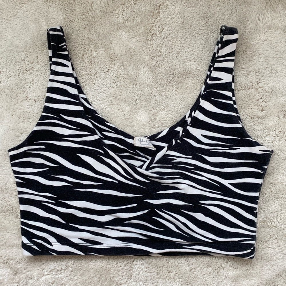zebra top